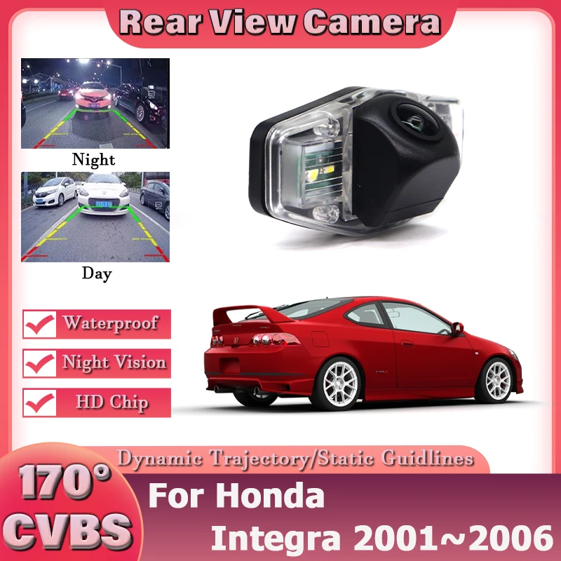 

Для Honda Accord 2003 ~ 2012 Integra 2001 ~ 2006 камера заднего вида резервная камера заднего вида автомобильная парковочная камера CCD ночного видения