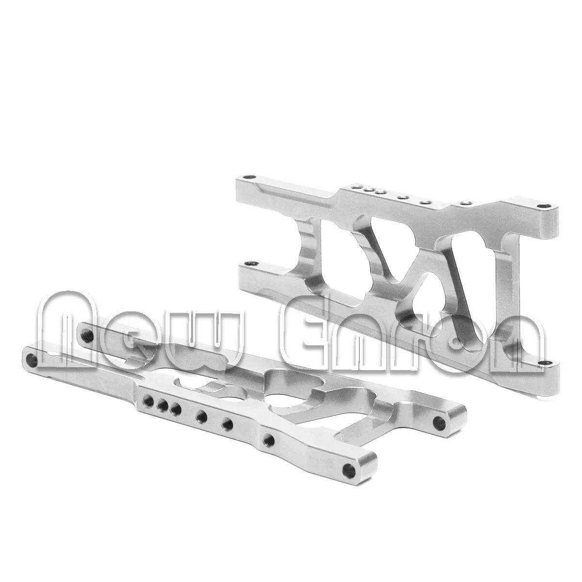 3655X 2 uds brazos de suspensión inferiores de aluminio para RC Traxxas 1/10 Slash 4x4 Rustler Stampede XO-1 piezas de mejora
