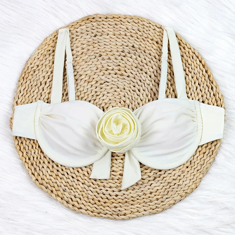 

2025 Sexy Push Up Micro Bikini Women Swimsuit Female Swimwear Solid Bikinis Top Summer Brazilian Beachwear Bathing Suit Biquini