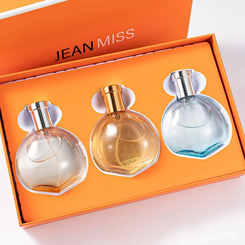 

30ML*3 Set Floral Scented Perfume Eau De Parfum for Women Long Lasting Pheromone Fragrance with High Quality Gift Box
