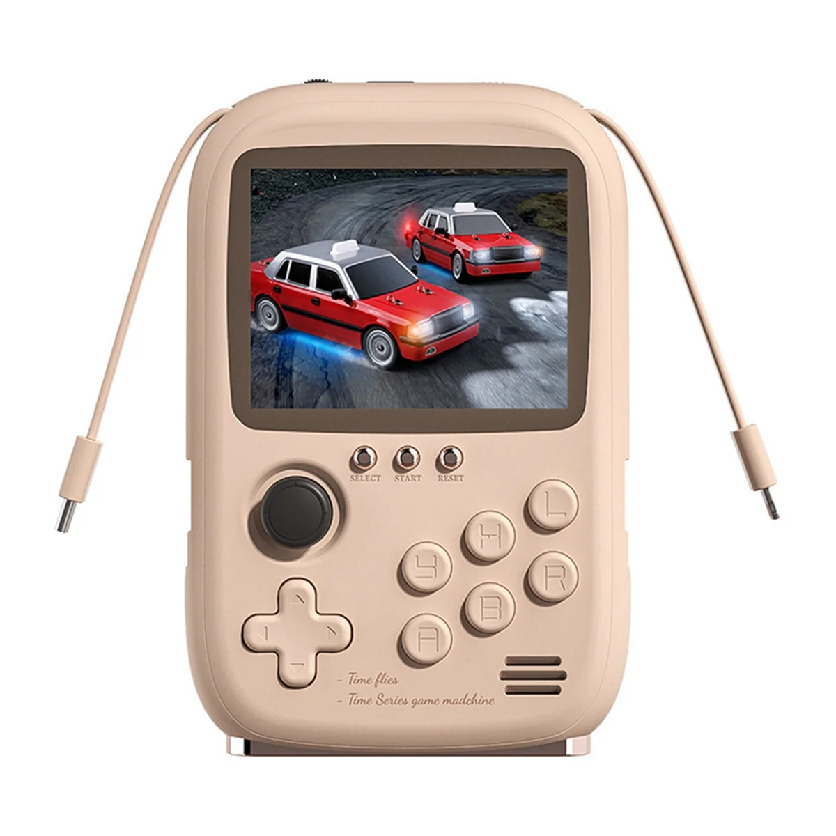 Оригинальная портативная игровая консоль, 10000 + игр, 3,2 дюймовый экран, ретро Ностальгический аркадный портативный мобильный телефон, 6000 мАч, розовый цвет