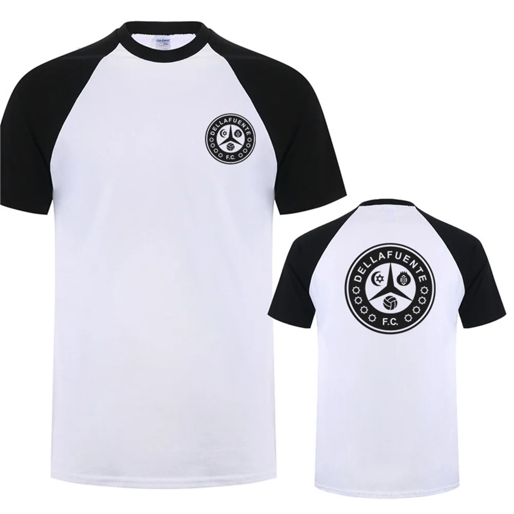 Dellafuente FC Men T Shirt Summer Casual Short Sleeve T-shirts Mans Cool Tops Dellafuente Tshirt