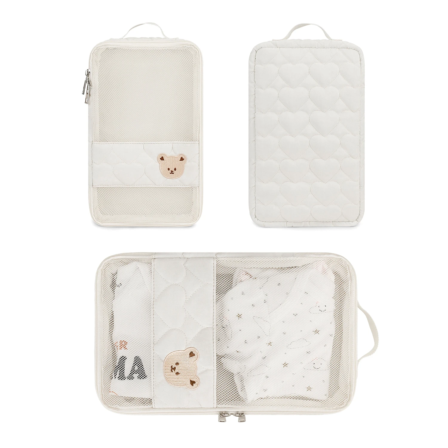 Travel diaper bag bag, waterproof portable diaper bag for baby clothes, mother toiletries bag, suitable for travel mommy bag