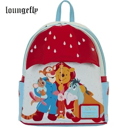 Loungefly Winnie The Pooh Rainy Day Double Strap Shoulder Bag Mini Backpack Women