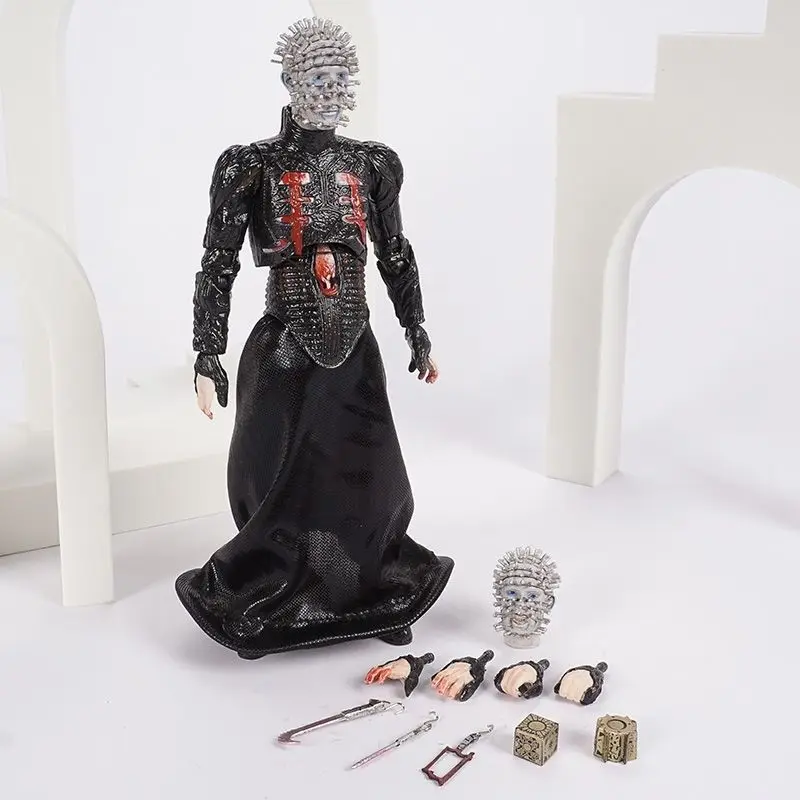 NECA Hellraiser Figure Hellraiser Ultimate Pinhead Action Figure He'll Tear Your Soul Apart Collectible Model Toys 7" Figures - view 5
