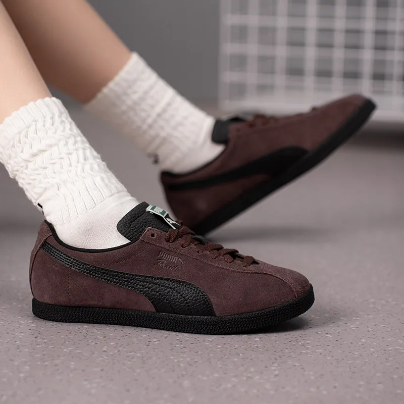Puma 403246-06 Men Women Classic Suede Shoes Soft Comfortable Non Slip Daily Wear Casual Sneakers