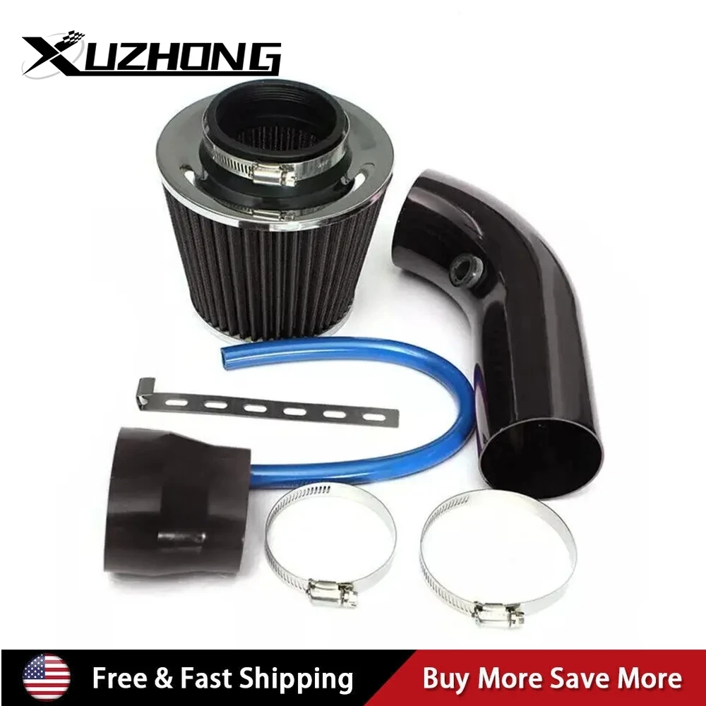 

Универсальный автомобильный фильтр на впуске холодного воздуха, индукционный комплект, 3-дюймовая труба, алюминиевый шланг, система расхода мощности