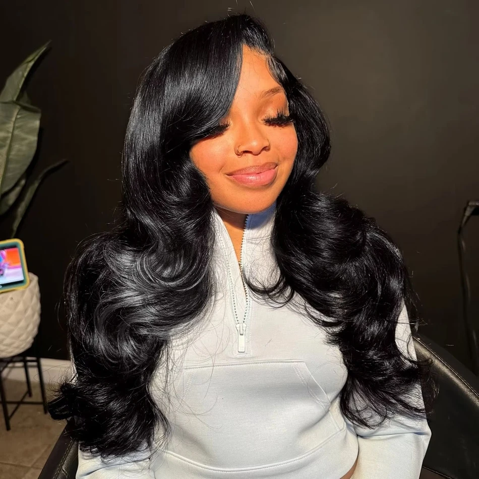

200 250 Density Glueless Wig 30 40 Inch 13x6 13x4 Brazilian Body Wave Pre Plucked HD Lace Frontal Human Hair Lace Front Wigs