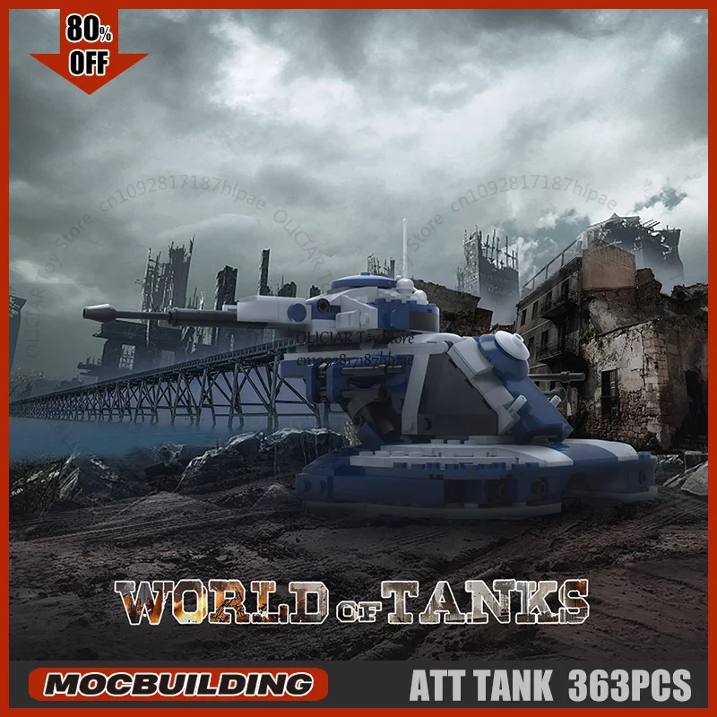 

Горячие строительные блоки MOC, космический танк из фильма, танк AAT, штурмовой автомобиль, технология, кирпичи, сделай сам, сборка, развивающие игрушки, рождественский подарок
