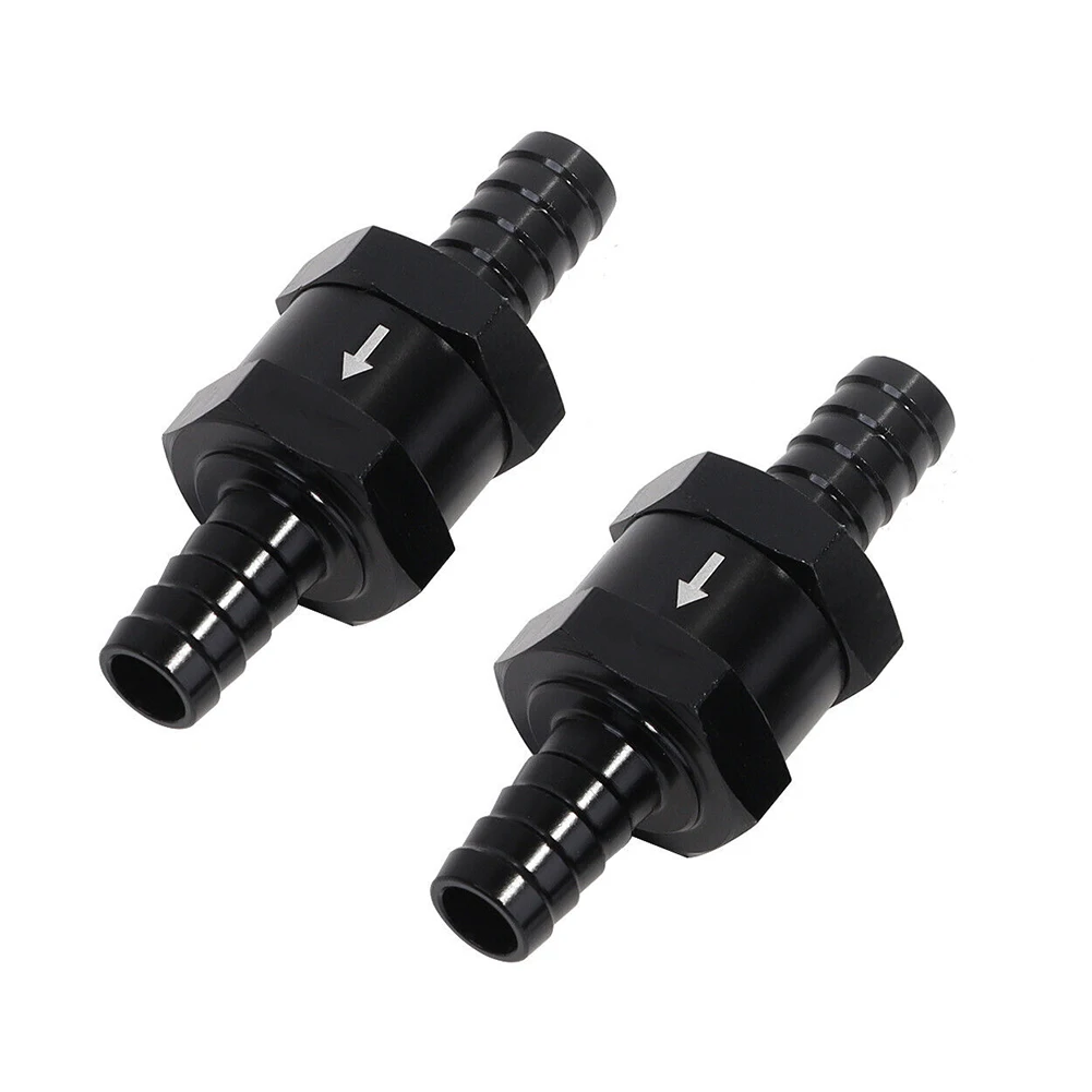 Aluminum Alloy Fuel Check Valve Inline Fuel Check Valve Diesel Fuel Check Valve Inline Rubber Gasket Aluminum Alloy