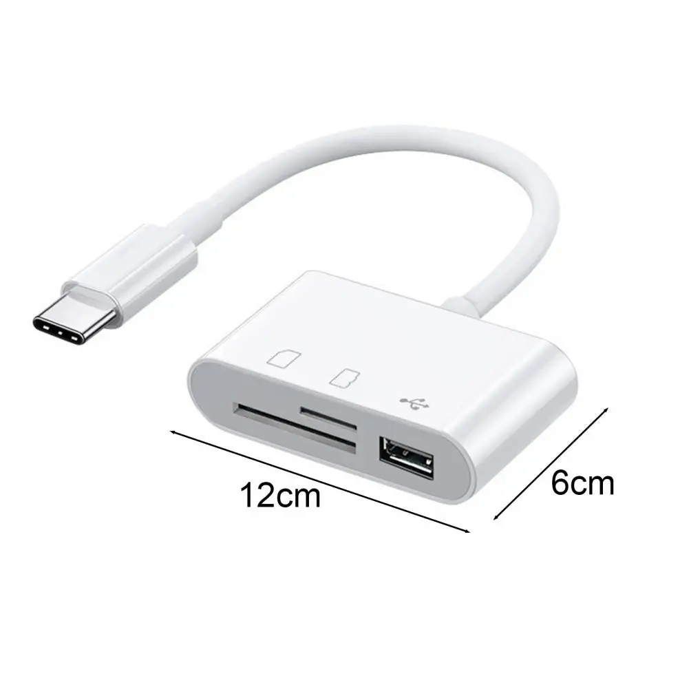 Memory Card Reader Lightweight Card Reader Wide Compatibility Super Speed External Portable Card Reader Multipurpose