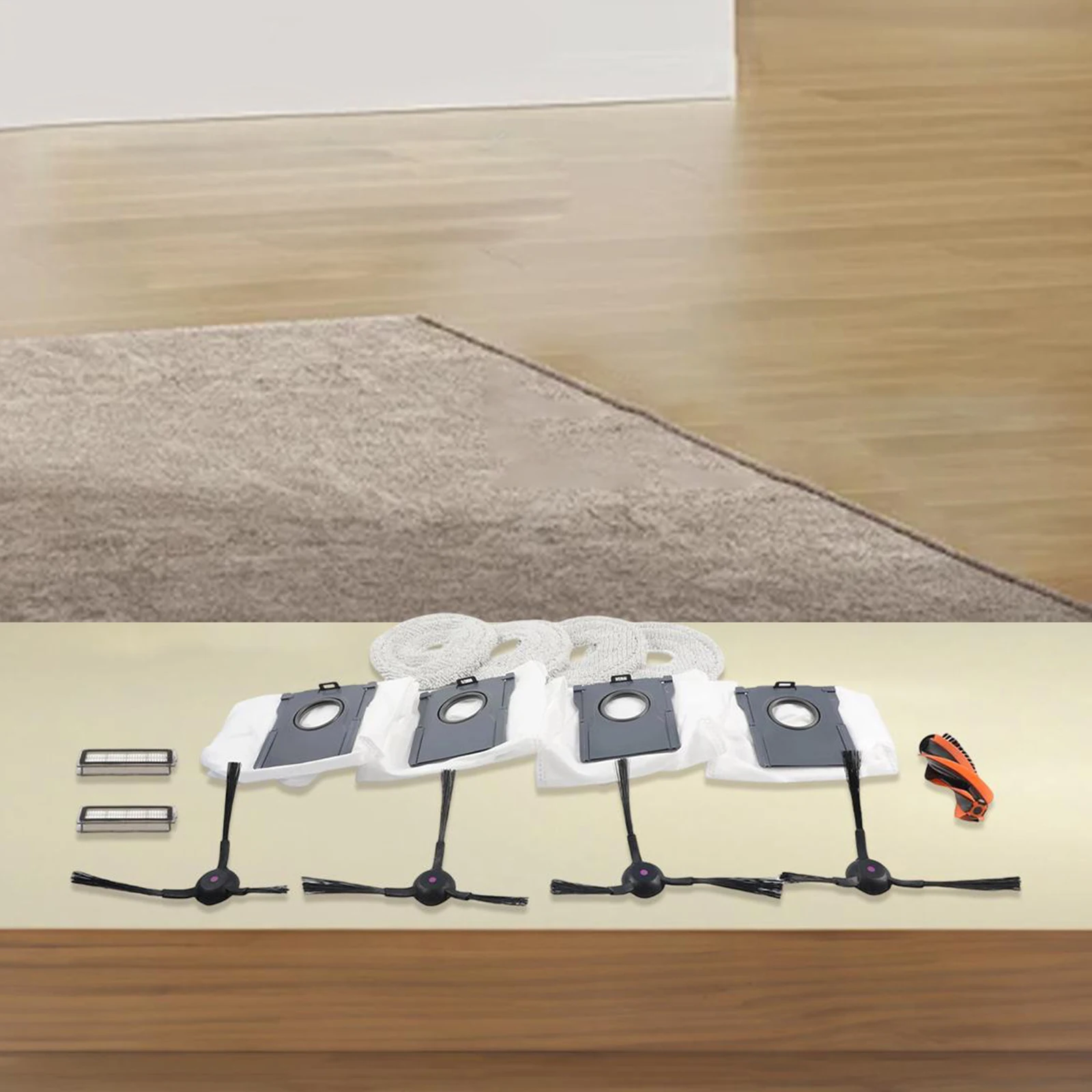 

For Cecotec For Conga X70 Robot Vacuum Replacement Parts And Accessories/ Main Brush/ Mop Cloth/ Filter /Dust Bag/ Side Brush