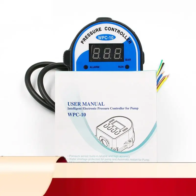 

Fully Automatic Water Pump Pressure Controller Pressure Switch For Vacuum Pump High Pressure Pump Wpc 10 Water Pump Relay-N32R