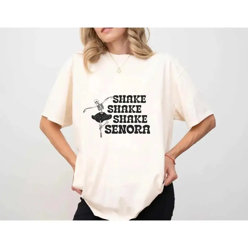 Shake Señora T Shirt Halloween Sweat Fall Funny Hoodie Costume Movie