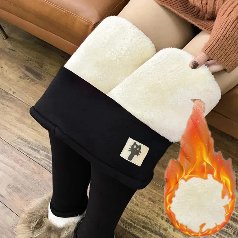 Leggings das mulheres do inverno mais tamanho leggings 3xl veludo quente calças 2022 nova cintura alta conforto calças manter quente leggings flexíveis