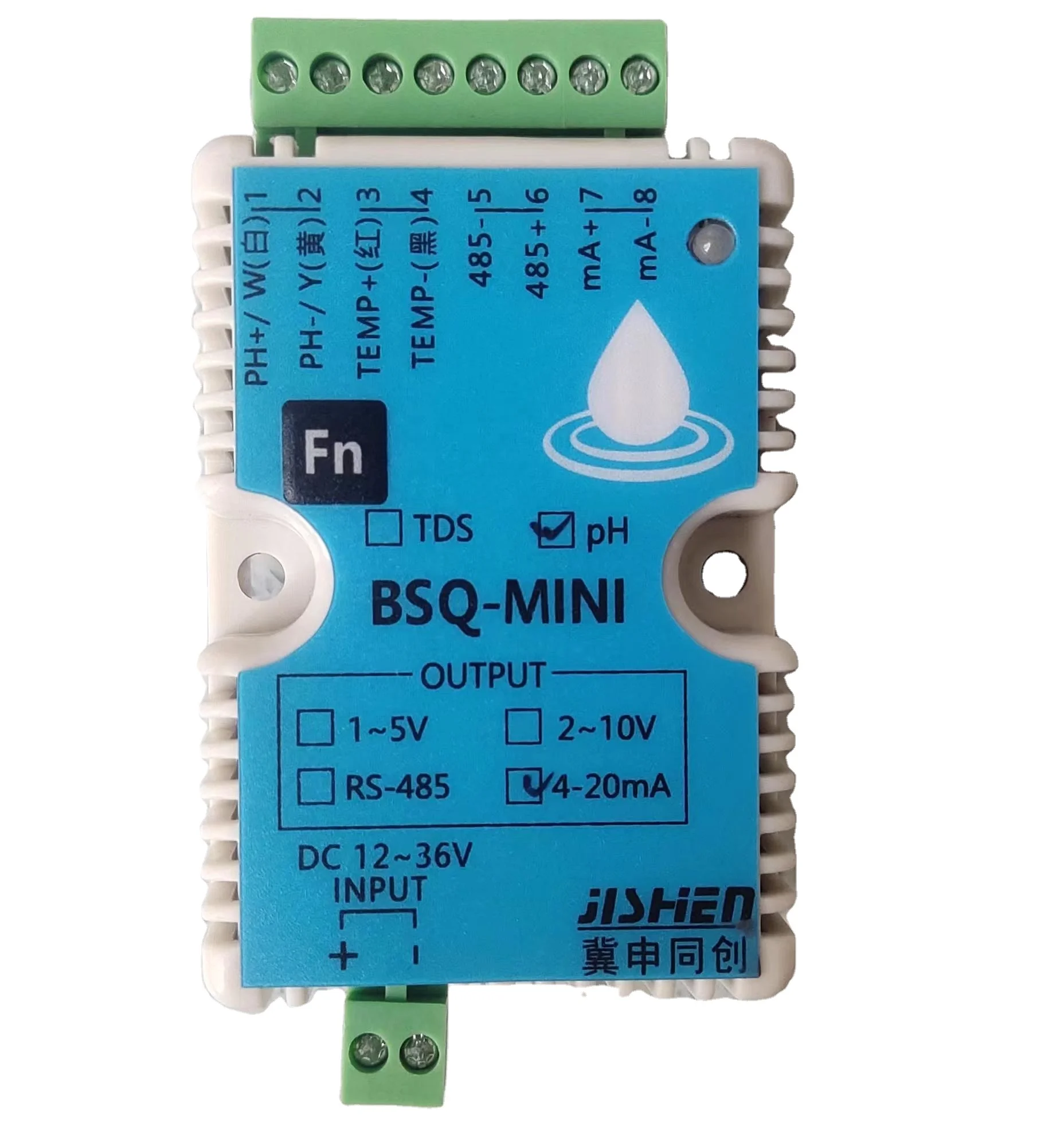 

Water Quality test Transmitter Jishentongchuang BSQ MINI PH/EC/ER Meter Can Connect Computer