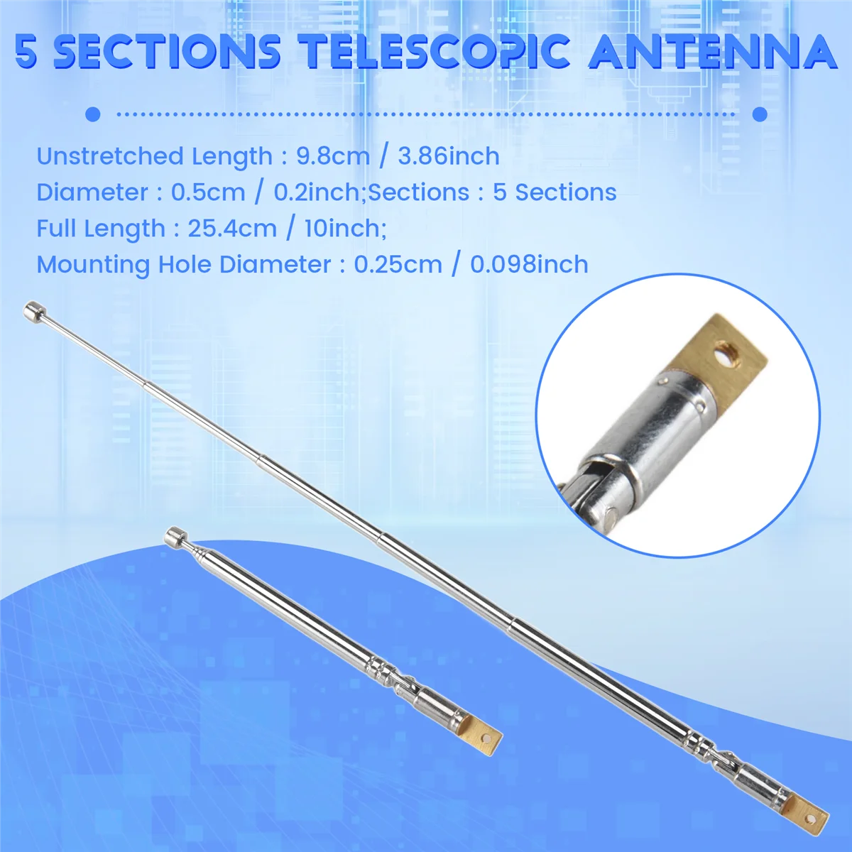 

【Livraison Rapide】Telescopic Antenna