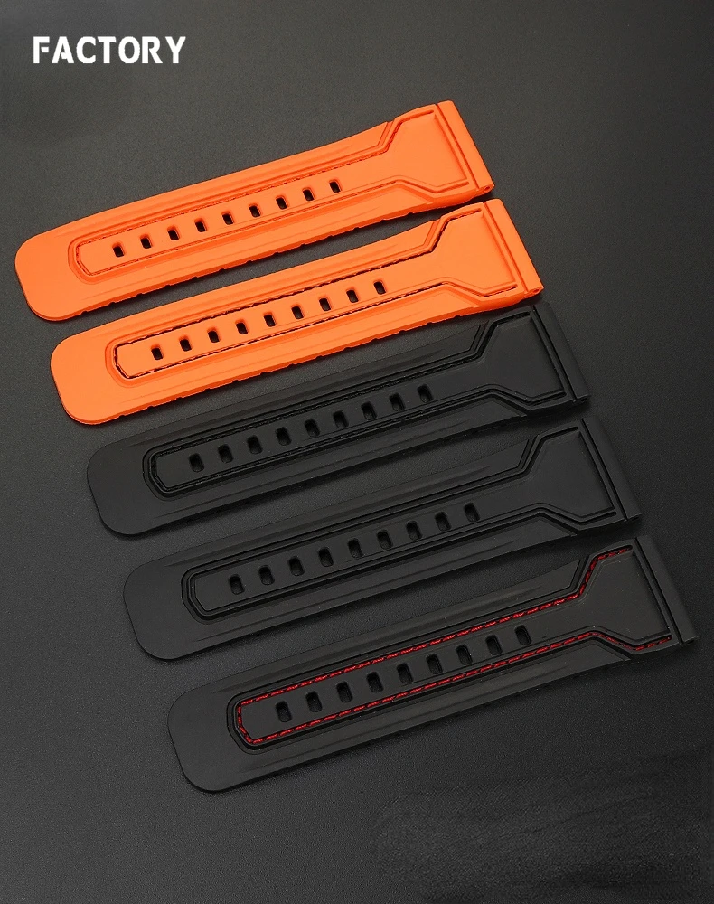 Watchband for Seven Friday P1 P2 S2 M2 02 M3 Q2 03 Rubber Silicone Watch Strap Accessories Male 28mm