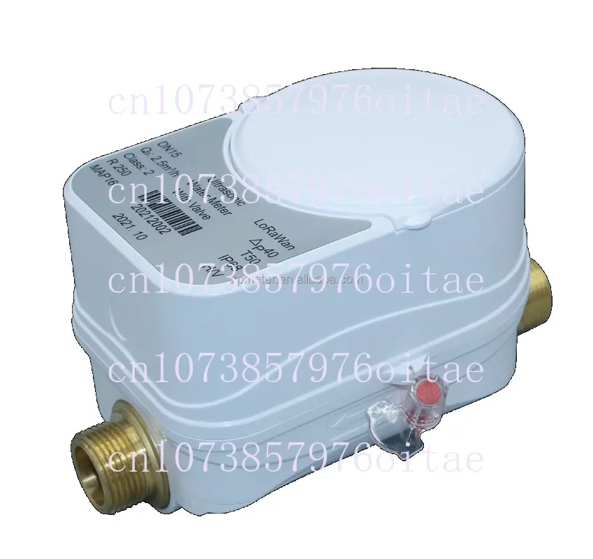 RTS Ultrasonic Smart Water Meter Valve Control Type Communicate Via Tuya App ZigBee Way Prepaid Water Flow Meter