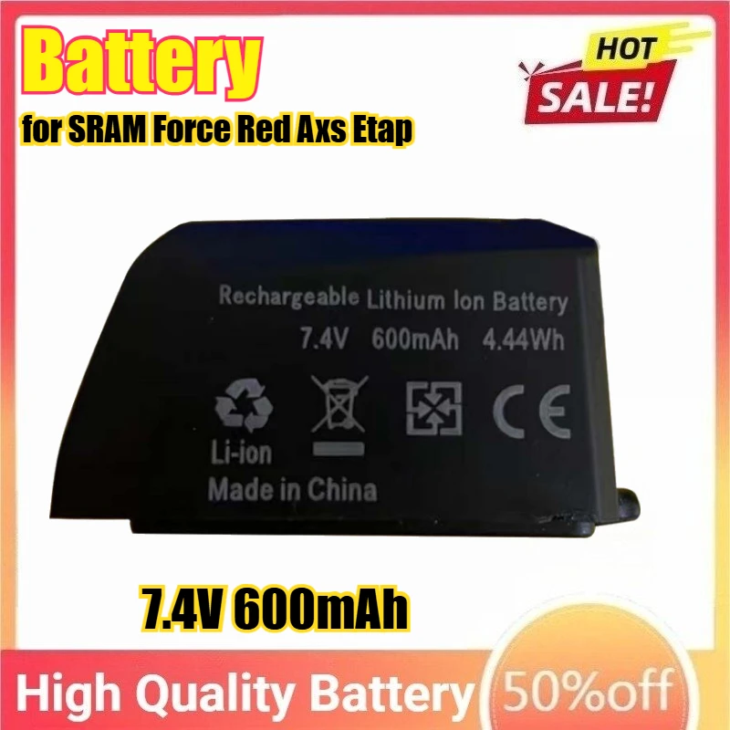

7.4V 600mAh 4.44Wh Li-ion Battery for SRAM Force Red Axs Etap Replacement Battery