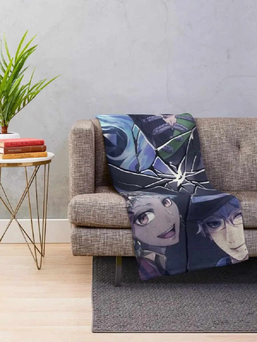 Twisted Wonderland Anime Throw Blanket Soft Plush Fleece for Couch or Bed Perfect Gift for Fans Home Decor Cozy and Warm