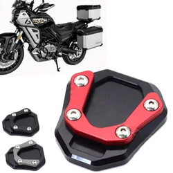 Motorcycle Kickstand Side Stand Foot Enlarge Extension Pedal FOR QJMOTOR QJ650 SVT650 SVT 650 Enlarger Extension Plate