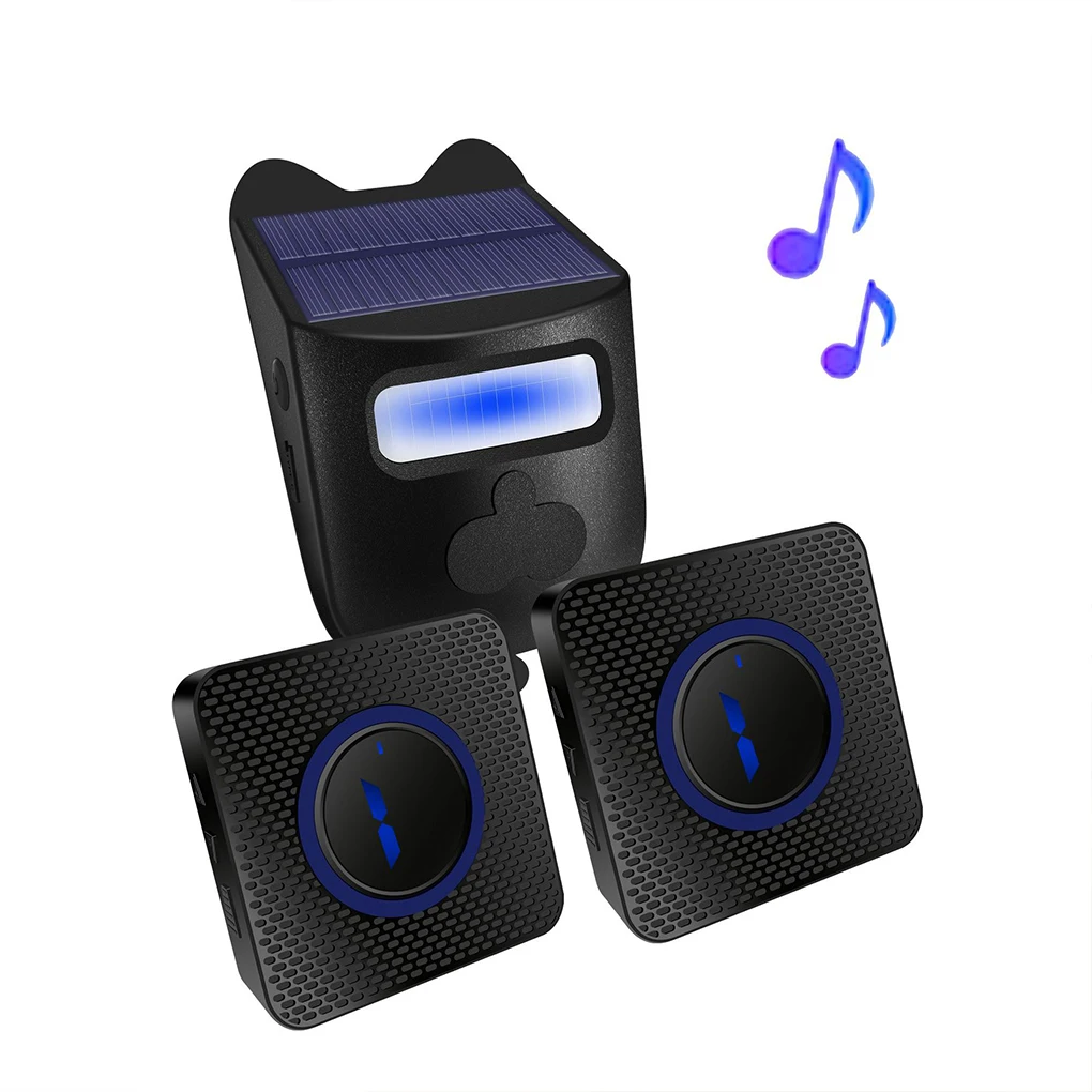 

3pcs Alarm Mo-tion Sensor Wireless Alarm Weather Resistant Mo-tion SensorDetector