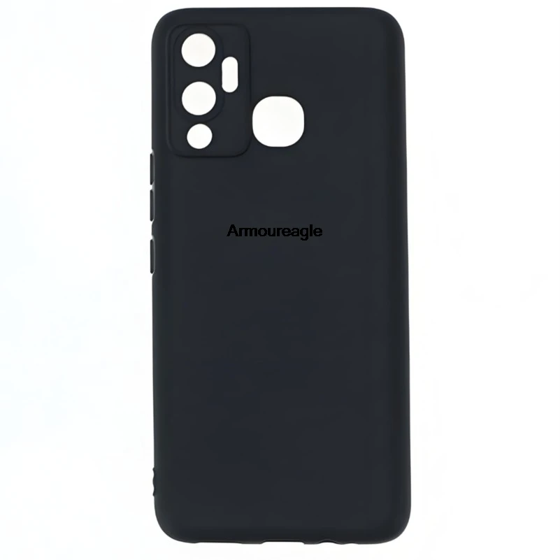 guard protector on 12play case matte soft silicone tpu back cover for infinix hot 12 play phone case shockproof shield coque