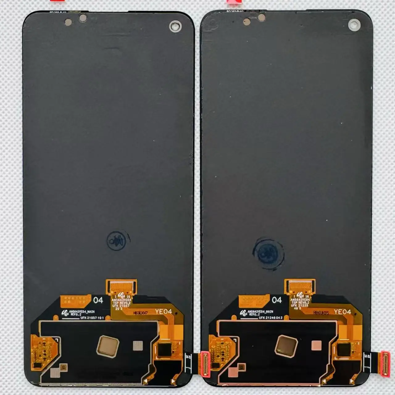 شاشة Amoled أصلية 6.43 بوصة لهاتف oppo Realme GT 5G/ Realme GT Master شاشة عرض LCD + محول رقمي للوحة اللمس لـ RealmeGT 5G مع إطار