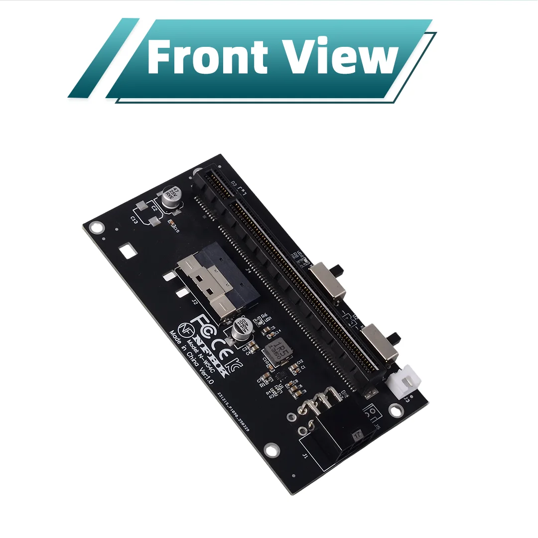 SFF-8654 8i To PCIe 4.0 X16 External GPU Adapter Card , 8654 8i Direct Pass-Through Data Cable for EGPU Dock SFF Gaming