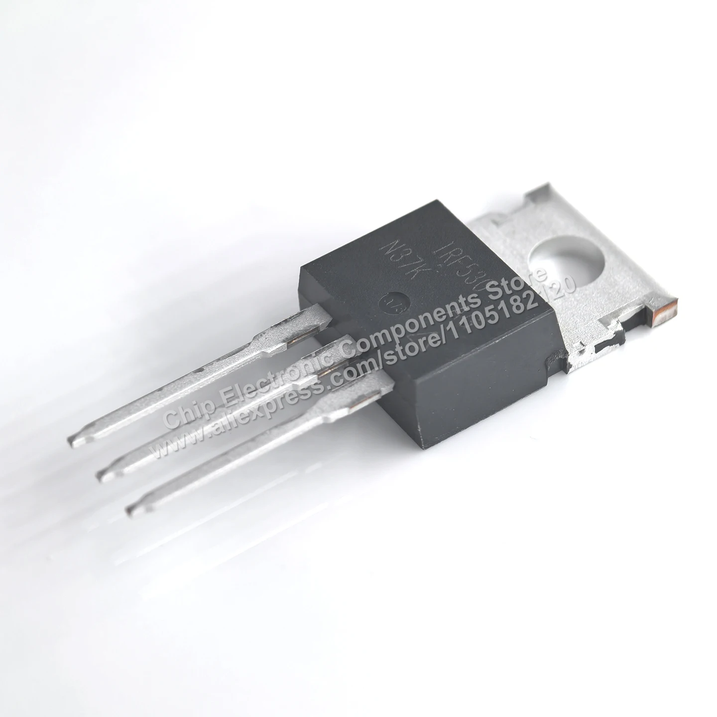 （5PCS）Original IC IRF530PBF (IRF530 marking) Power MOSFET, TO-220AB package