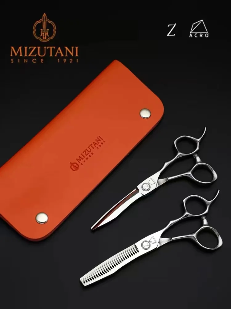 

MIZUTANI barber Scissors 6.0 Inch scissors VG10 material professional hairdressing scissors High end salon Hair cutting scissor