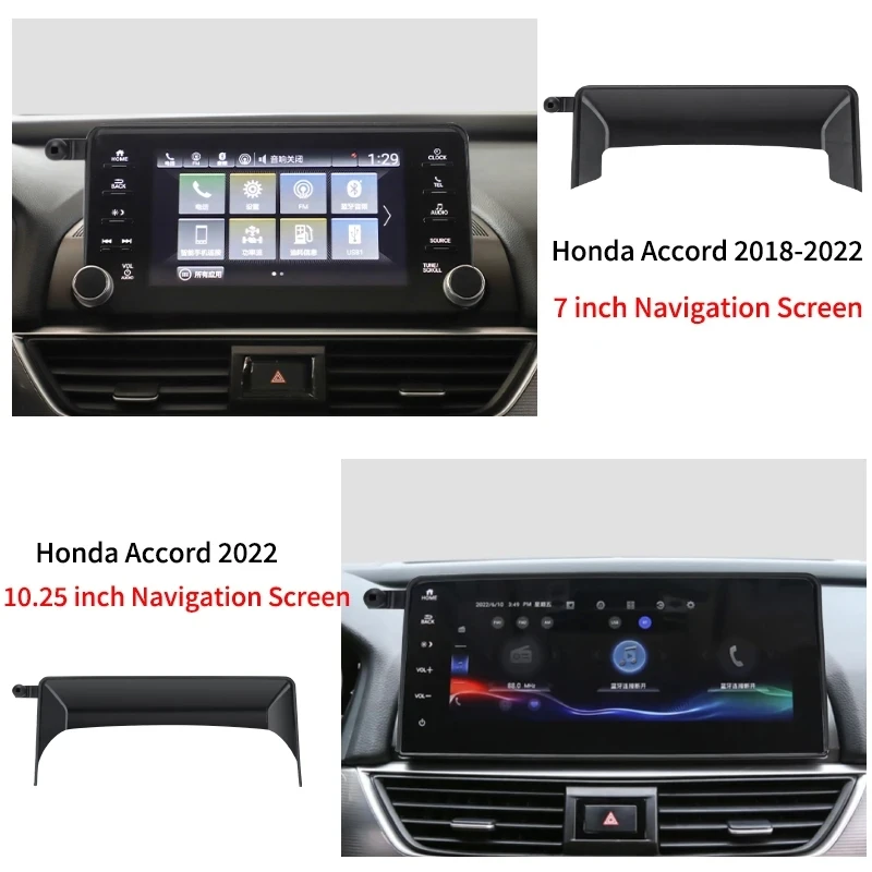 Car Navigation Screen Phone Holder For Honda Accord INSPIRE 2018-2022  Intelligent Wireless Charging Mobile Phone Holders