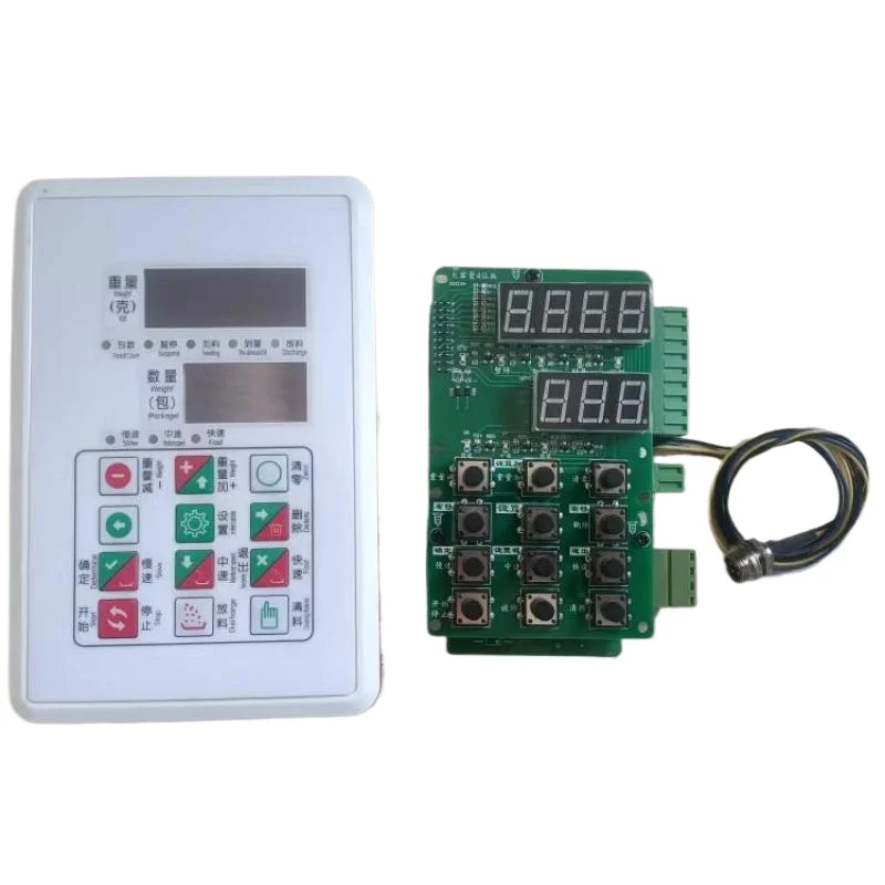 Control Panel Of Leaf Filler Powder Weighing And Filling Machine Racking Machine Mother Board Lcd Screen 3lines 2 Lines