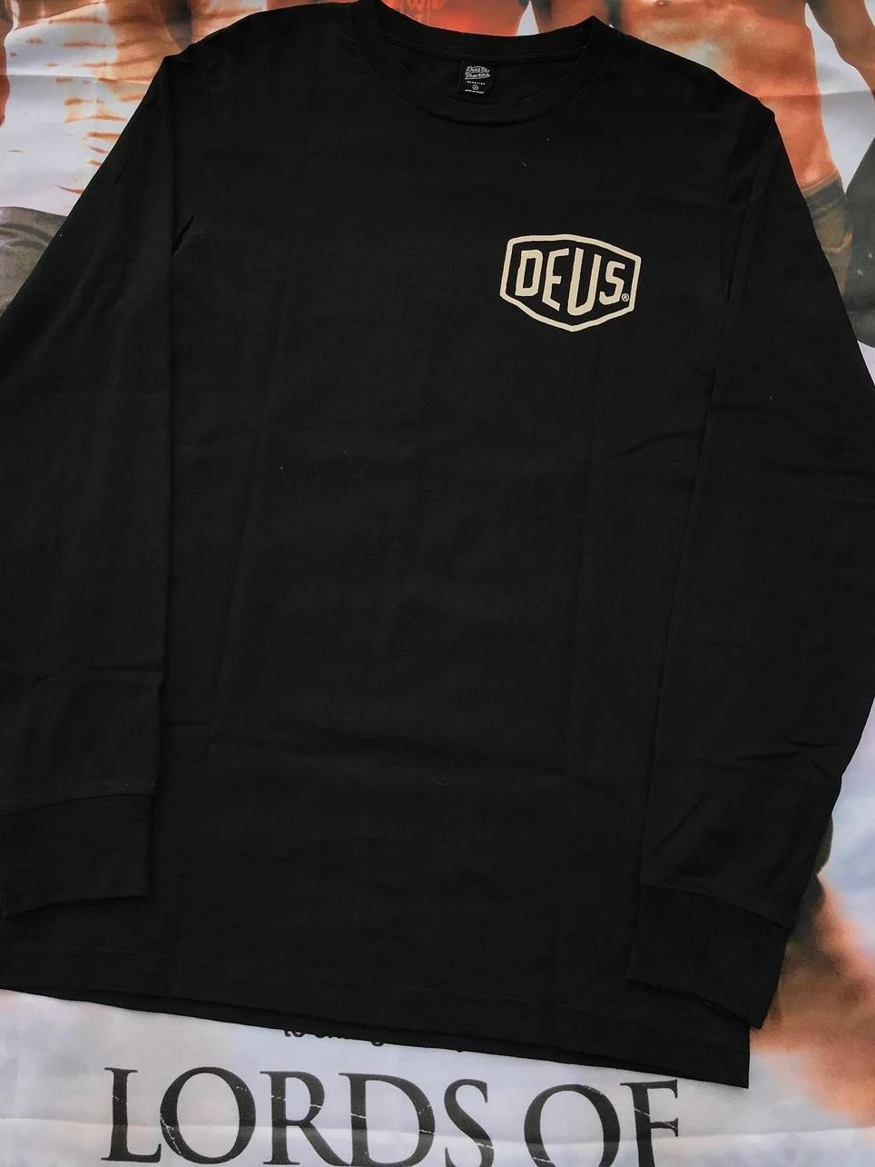 Cseta Retro Americana de Manga Larga para Hombre, Estilo Vintage, Informal, con Letras, para Usar c Cseta Interior o...