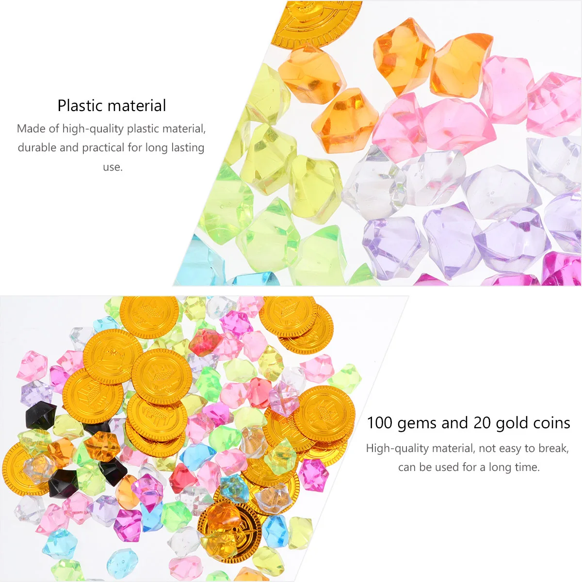 120 pezzi scatola del tesoro dei pirati accessori monete gemme gioielli playset bomboniera costume da pirata giocattolo regalo per bambini