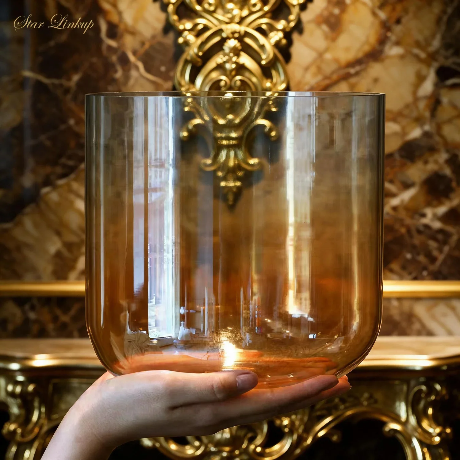 NEW2026High Quality Thickened Alchemy Crystal Bowl Sound Bath Crystal Singing Bowls crystal bowls wooden bowl cuarzo