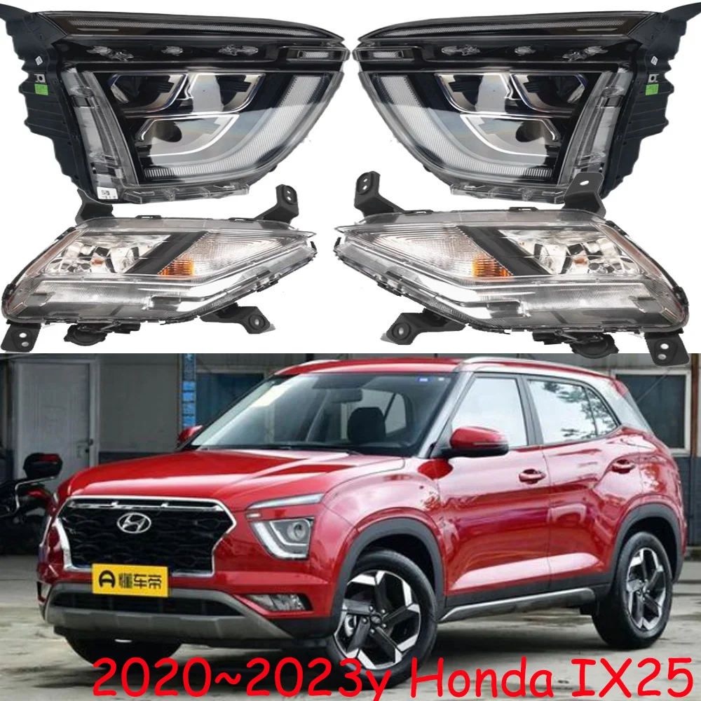 

1pcs car accessories bupmer head light for Hyundai IX25 Creta headlight daytime light for Hyundai IX25 Creta fog lamp