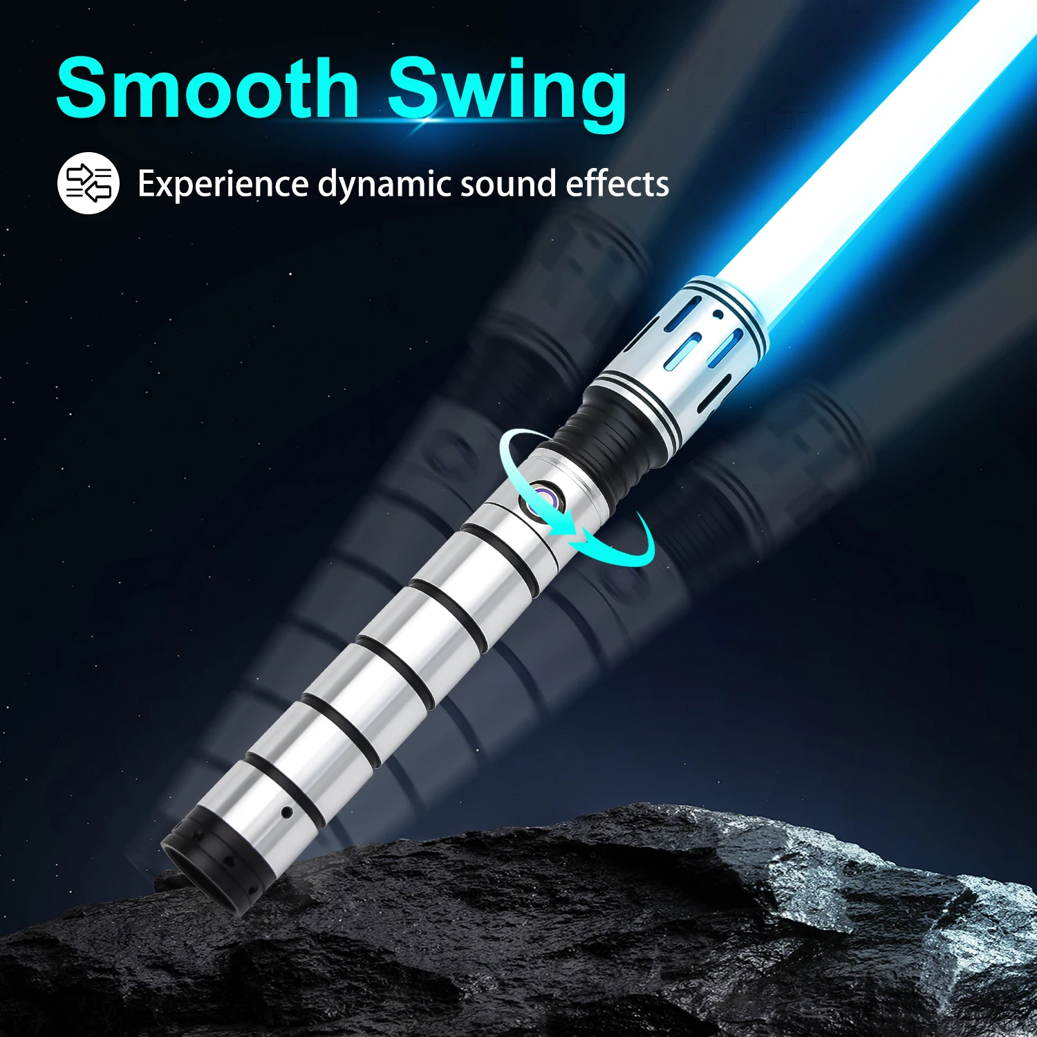 TXQSABER Heavy Dueling Lightsaber Neo Pixel SNV4 App ควบคุม Smooth Swing โลหะ Hilt ดาบเลเซอร์ Blaster คอสเพลย์ของเล่น