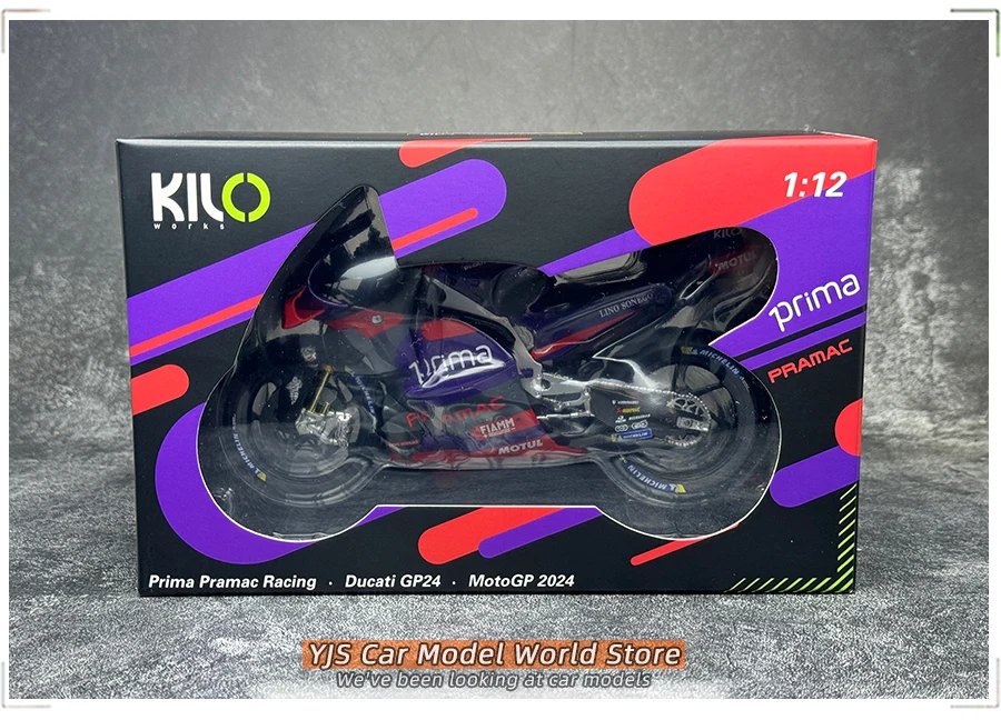 KILO fonctionne 1/12 2024 Prima Pramac Racing GP23 GP24 # 1 # 93