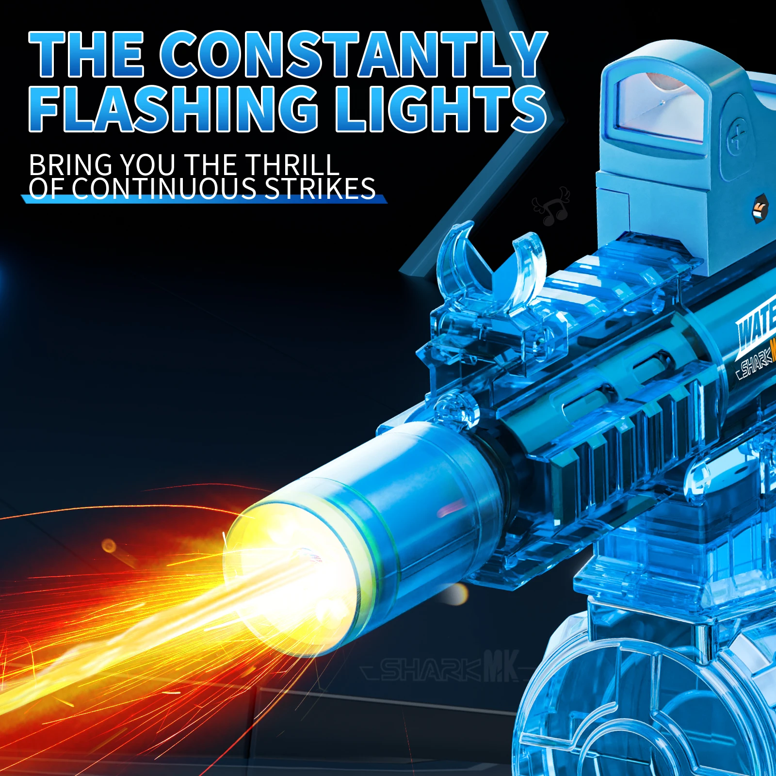 بخ أوتوماتيكي مع مسدس مسدس واقعي كمامة لهب الصيف في الهواء الطلق شاطئ حمام سباحة لعبة مسدس مياه كهربائي