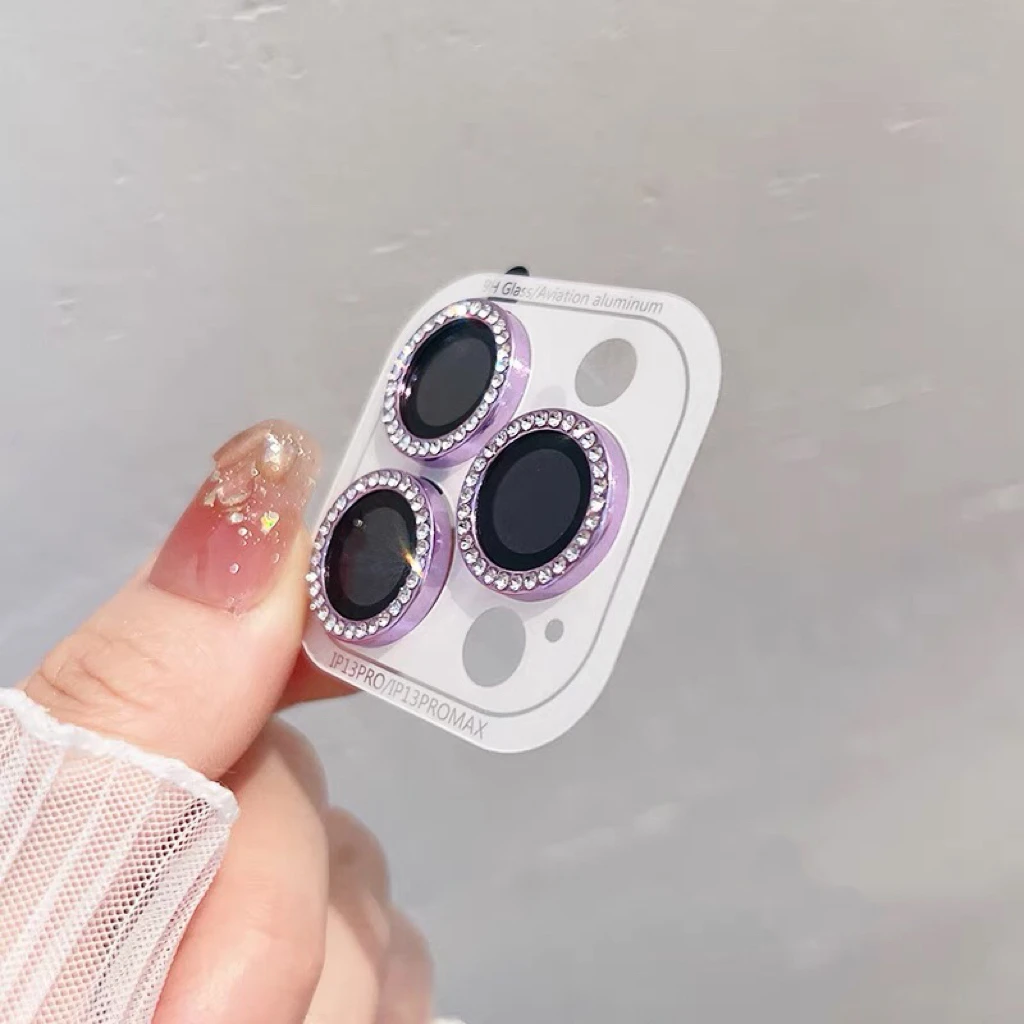 Luxury Diamond Camera Protector for iPhone 17/16/15