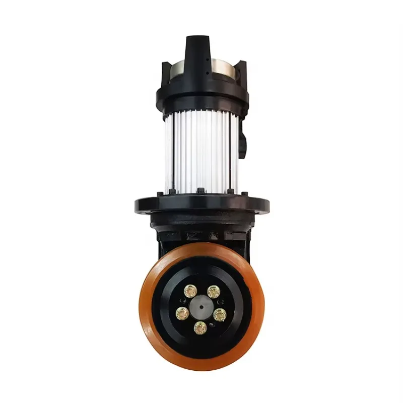 1500W AGV Vertical Drive Wheel Industrial Adaptation High Torque IP65 Protection Design New Made Metal Polyurethane
