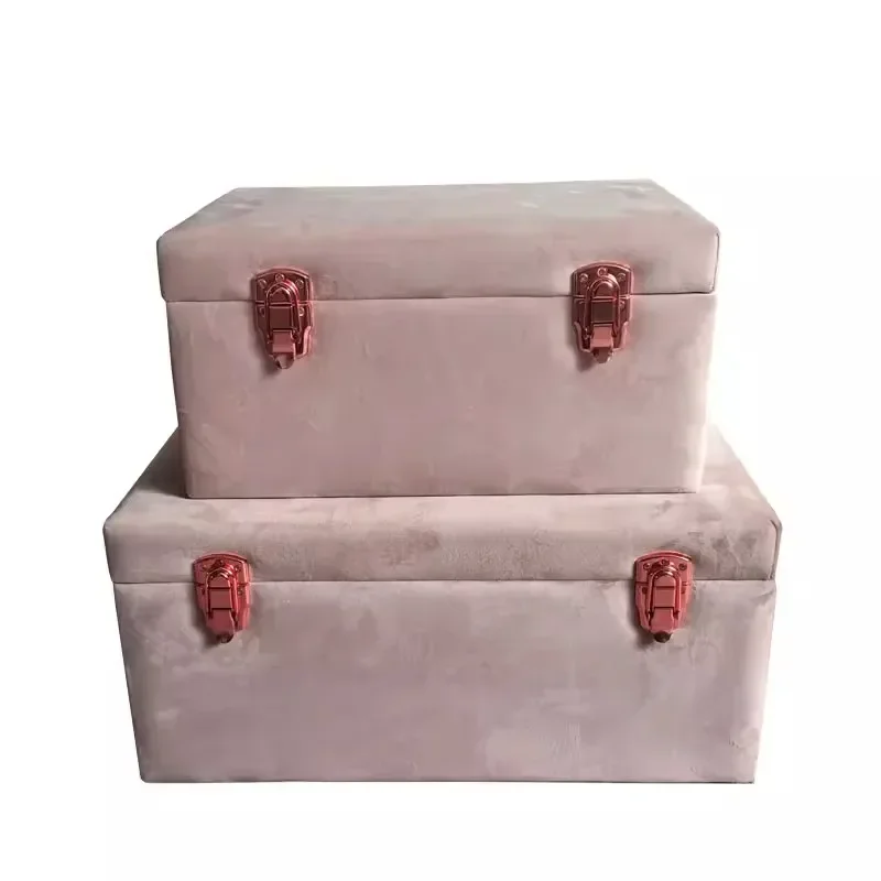 

Hot Sales Leather Storage Box Storage Box With Metal Accessories For Home Storage Tissue Products