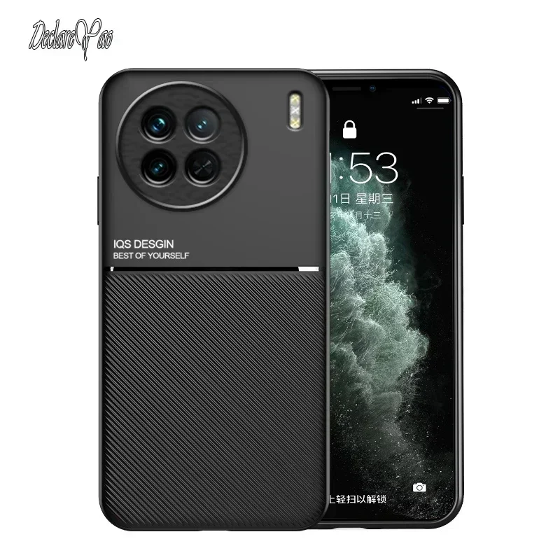 X70 X90 Pro Plus Cases DECLAREYAO Slim Coque For VIVO X100 X90 X80 X70 X60 X50 Case Soft Back Cover For VIVO X100 Pro Phone Case