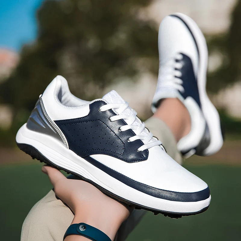 أحذية قيادة مريحة برباط للرجال في الهواء الطلق، أحذية ناعمة مضادة للانزلاق، أحذية رياضية صيفية جديدة كاجوال من الجلد