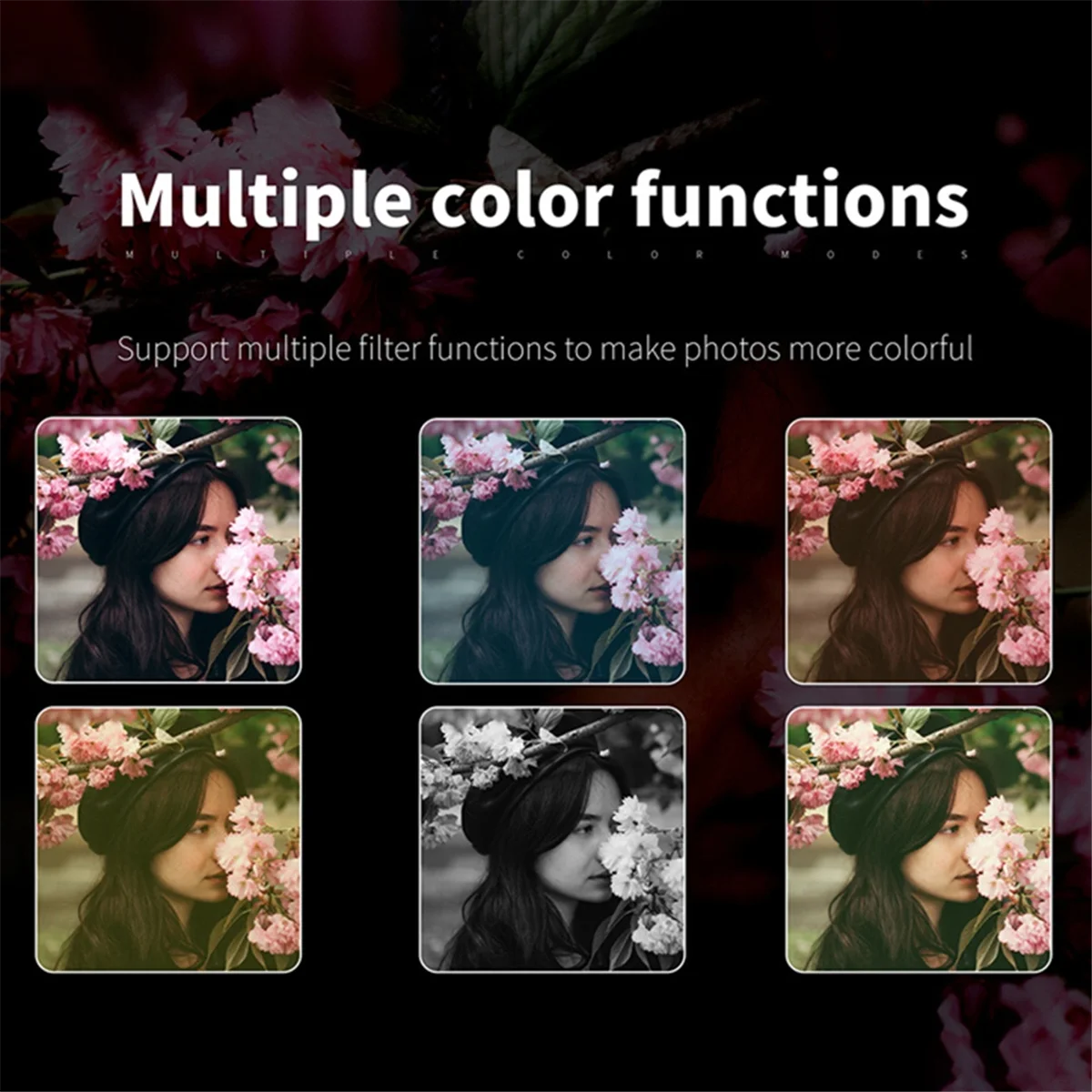 TYMQ D5 6400Megapixel HD WiFi Digital Video Camera 4K Dual Lens Camcorder with Display 16X Zoom DSLR Camera No Memory Card