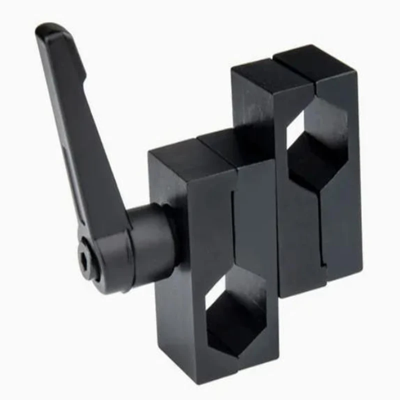 

CNC Machining Photographic Equipment Parts Customization Aluminum Lockable Swivel Rod Clamps