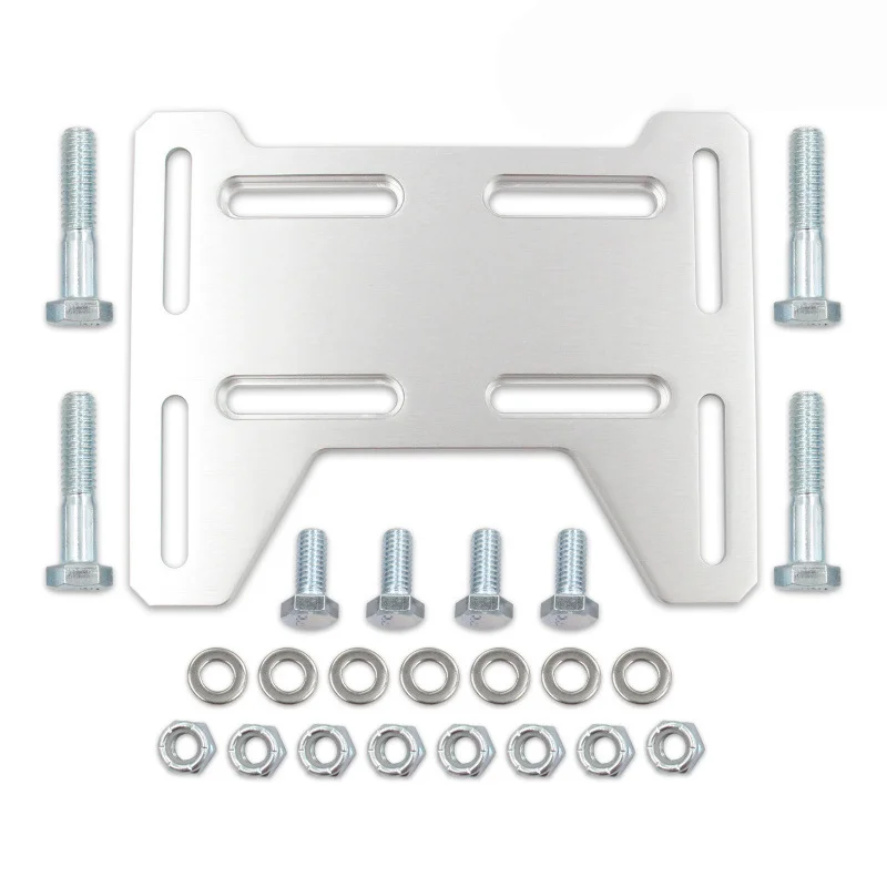 

Adjustable Mini Bike Mounting Plate Adapter Bracket for 79cc 97cc 100cc Coleman CT100U CC100X Baja DoodleBug DB30 Motovox MBX10