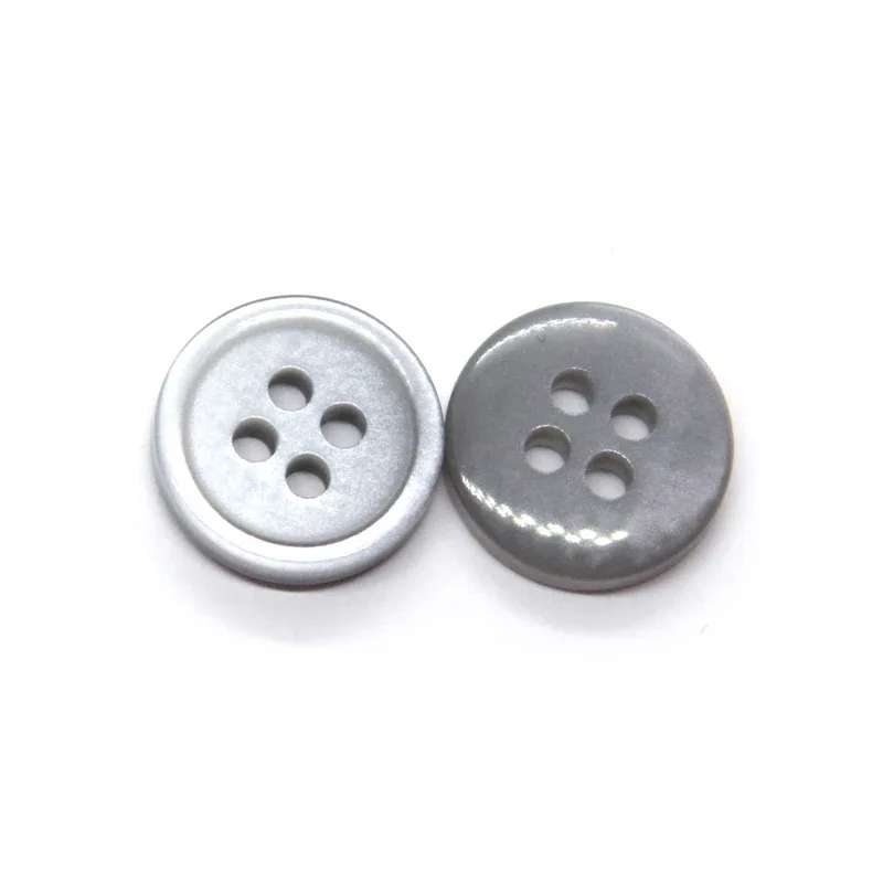 9/10/11mm Black Resin Shirt Buttons For Clothing Children Cardigan Casual Decorations Handmade DIY Sewing Accessories Wholesale